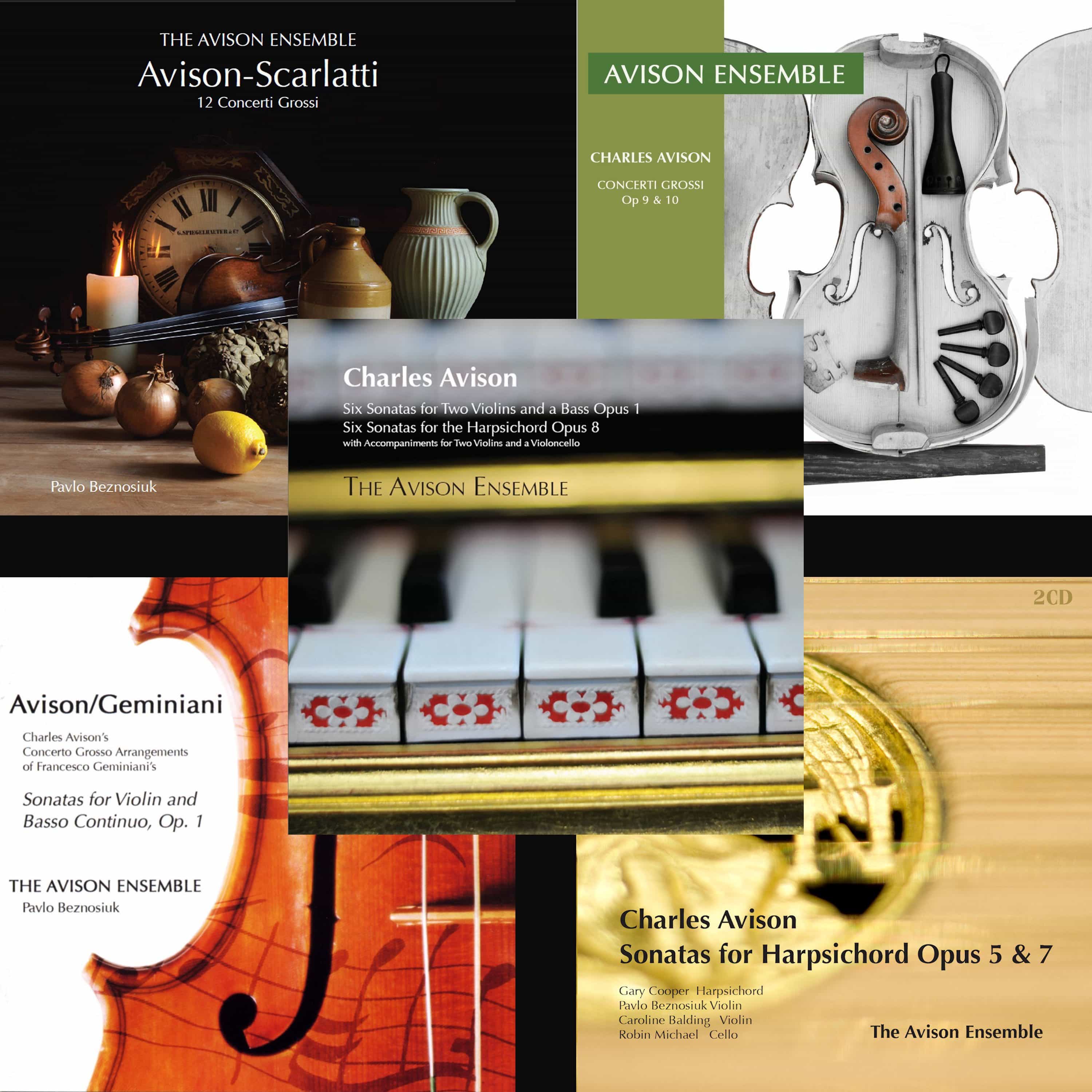 Charles Avison: Collected Concerti Grossi & Keyboard Sonatas (10CDs)