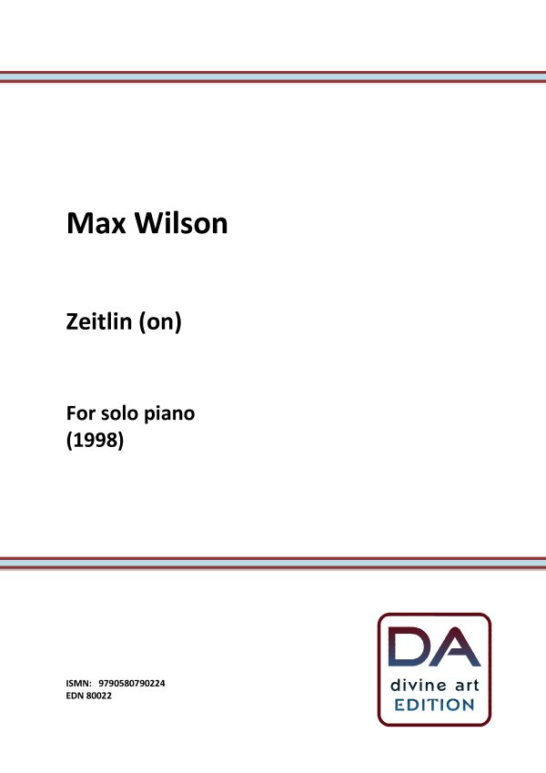 Max Wilson: Zeitlin(on) sheet music
