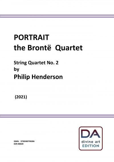 Philip Henderson: Portrait (String Quartet No. 2) - Score/parts