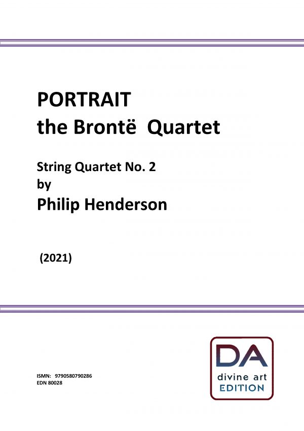 Philip Henderson: Portrait (String Quartet No. 2) - Score/parts